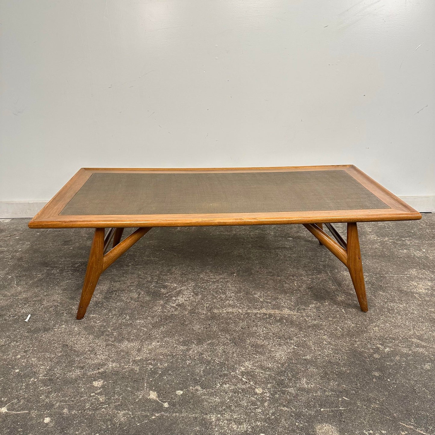 1950s Jack Van Der Molen Oak Coffee Table