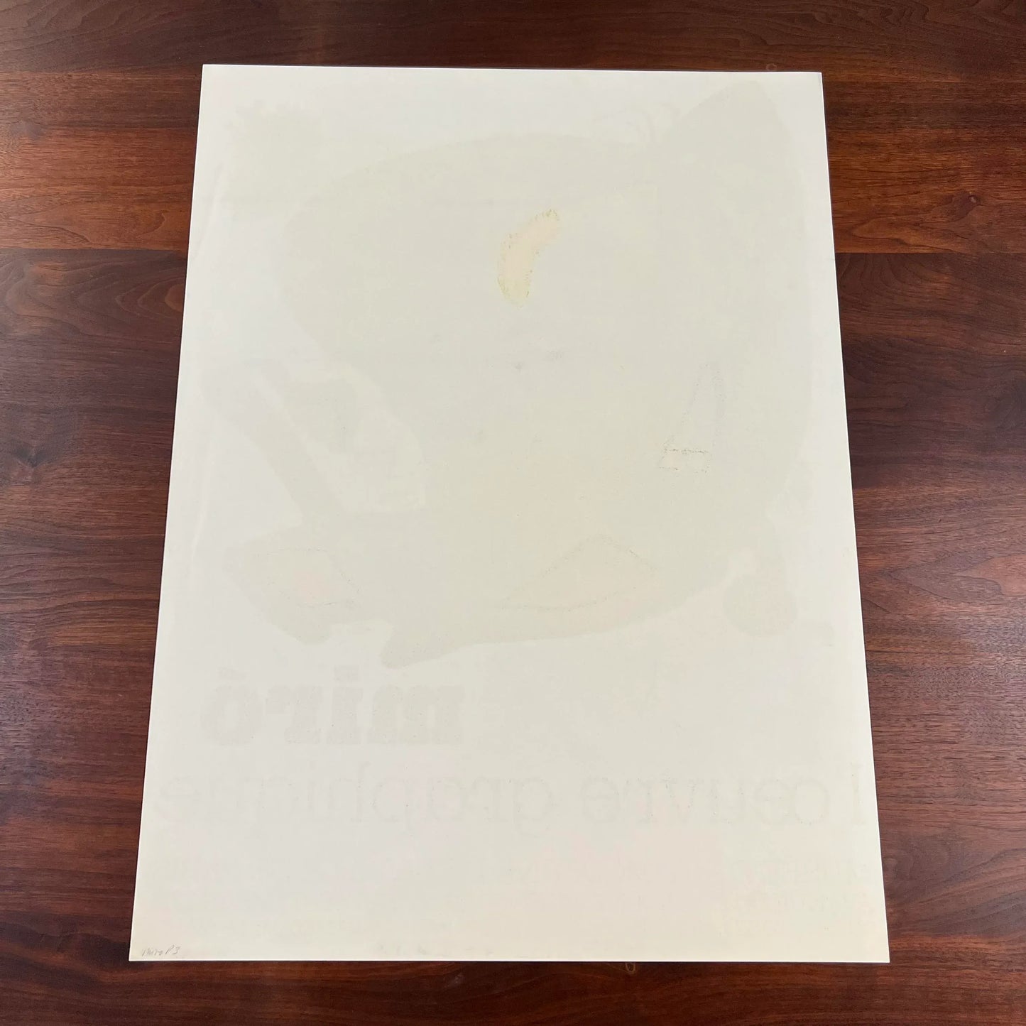 Original Joan Miró Stone Lithograph 1974