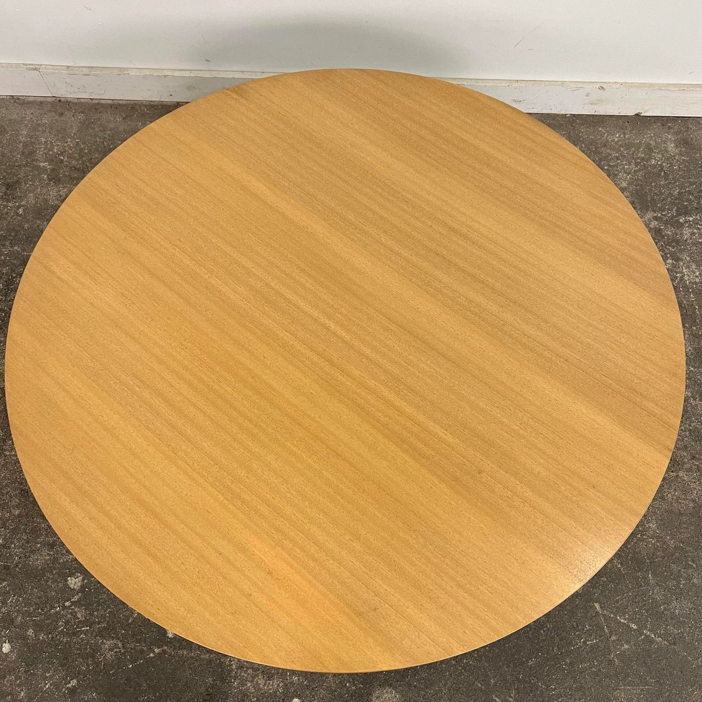 Paul McCobb for Calvin Refinished Coffee Table With Brass Stretchers