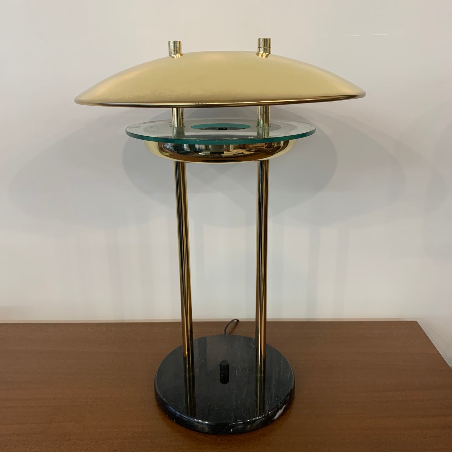 1980s Brass Table Lamp