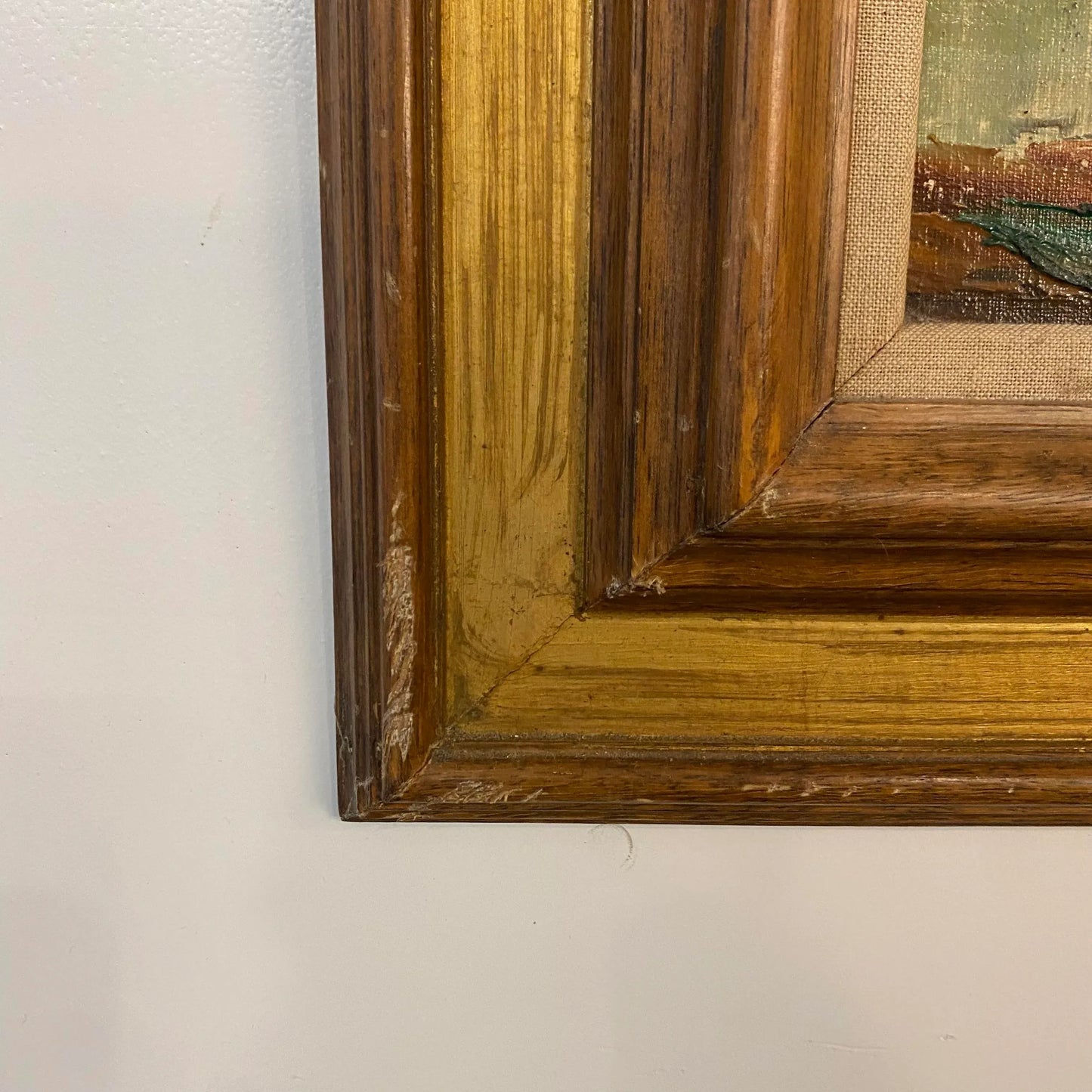 Framed and Signed Landscape Painting by Erdelyi