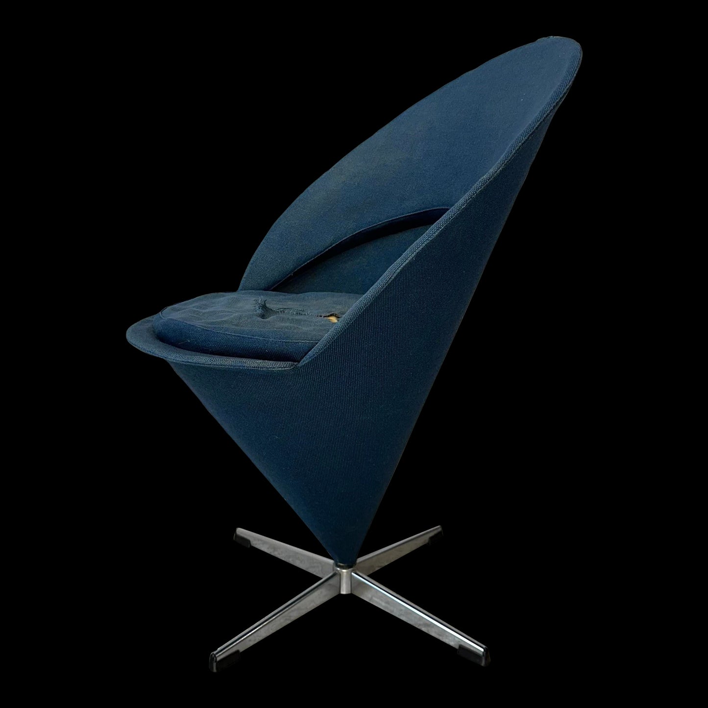Early Verner Panton Cone Chair for Restoration