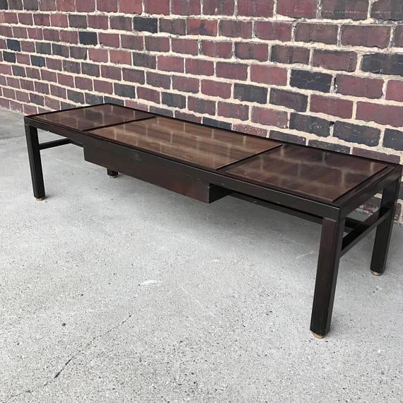 Mid-Century Modern Dunbar Long Coffee Table