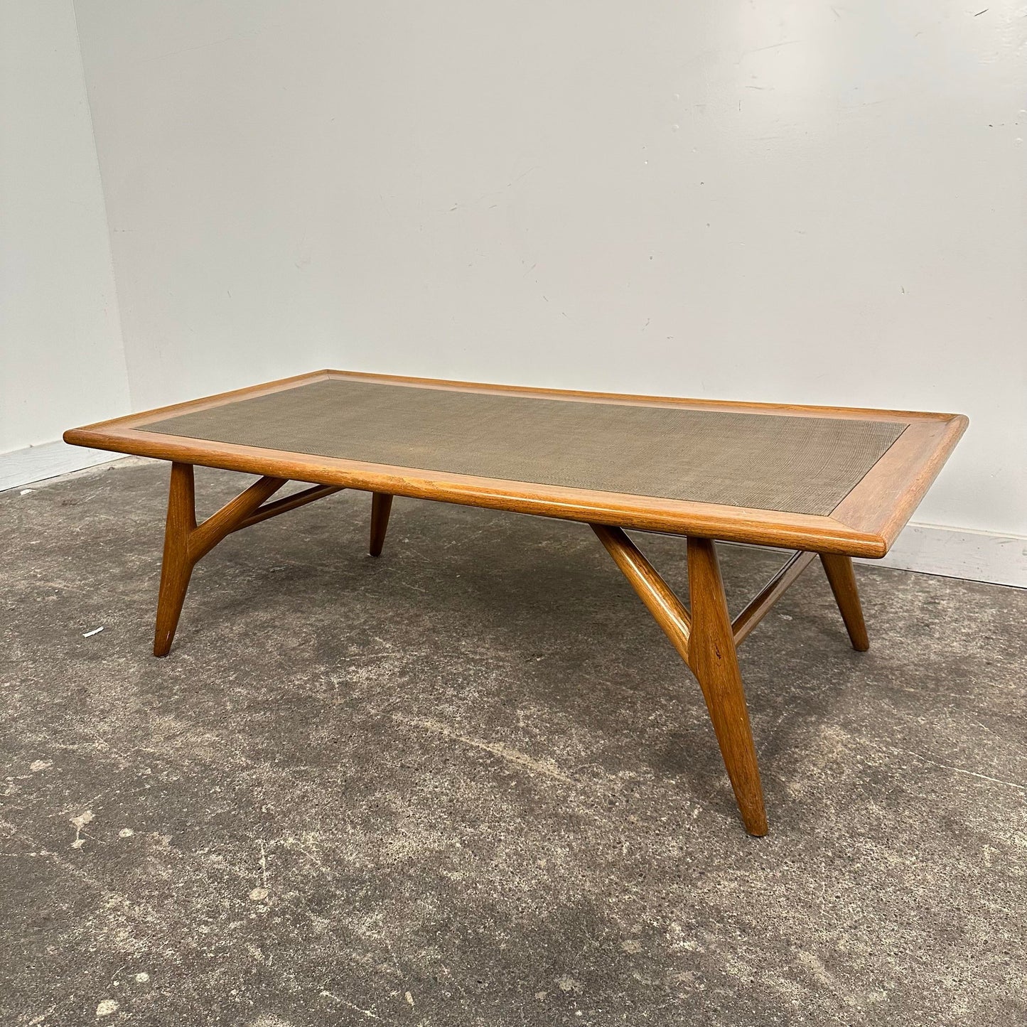 1950s Jack Van Der Molen Oak Coffee Table