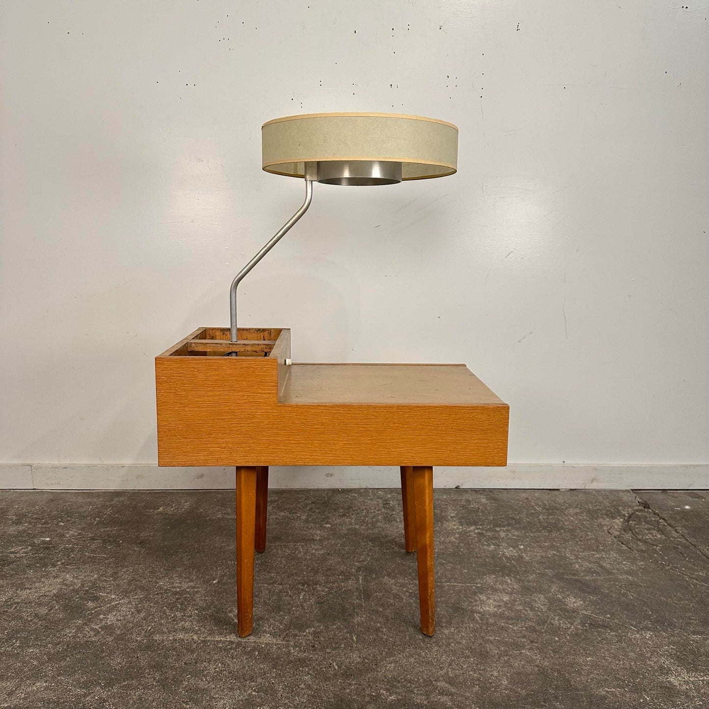 George Nelson for Herman Miller Side Table With Lamp
