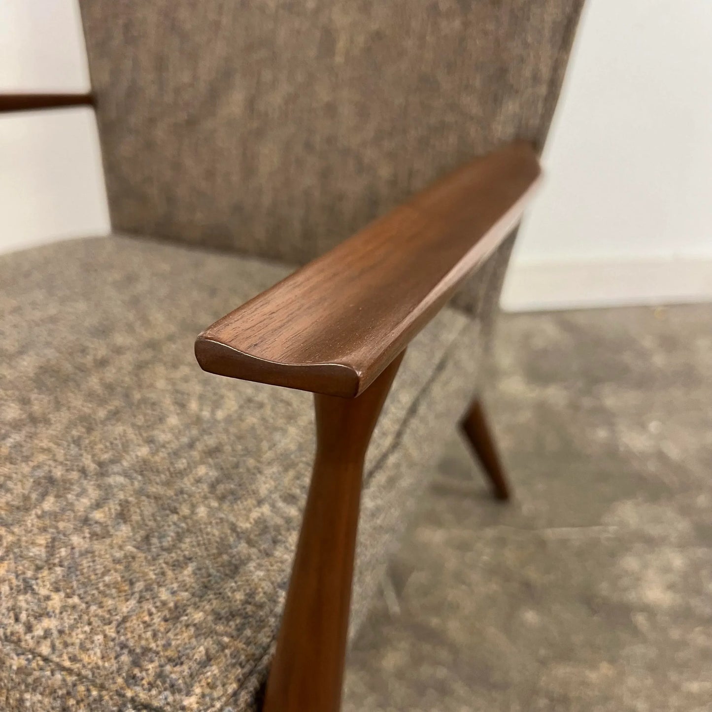 Paul McCobb Lounge Chair Refinished and Reupholstered