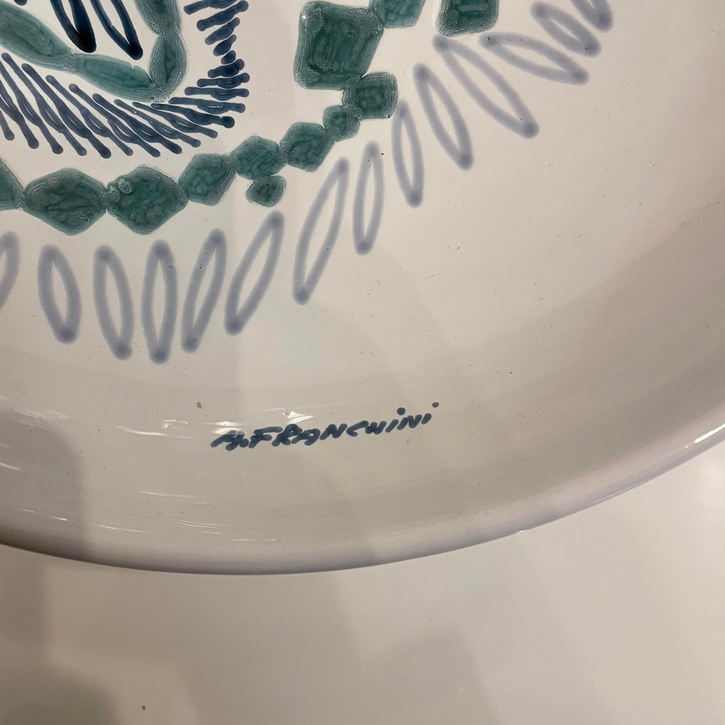 Vintage Antonio Franchini Italian Ceramic Bowl