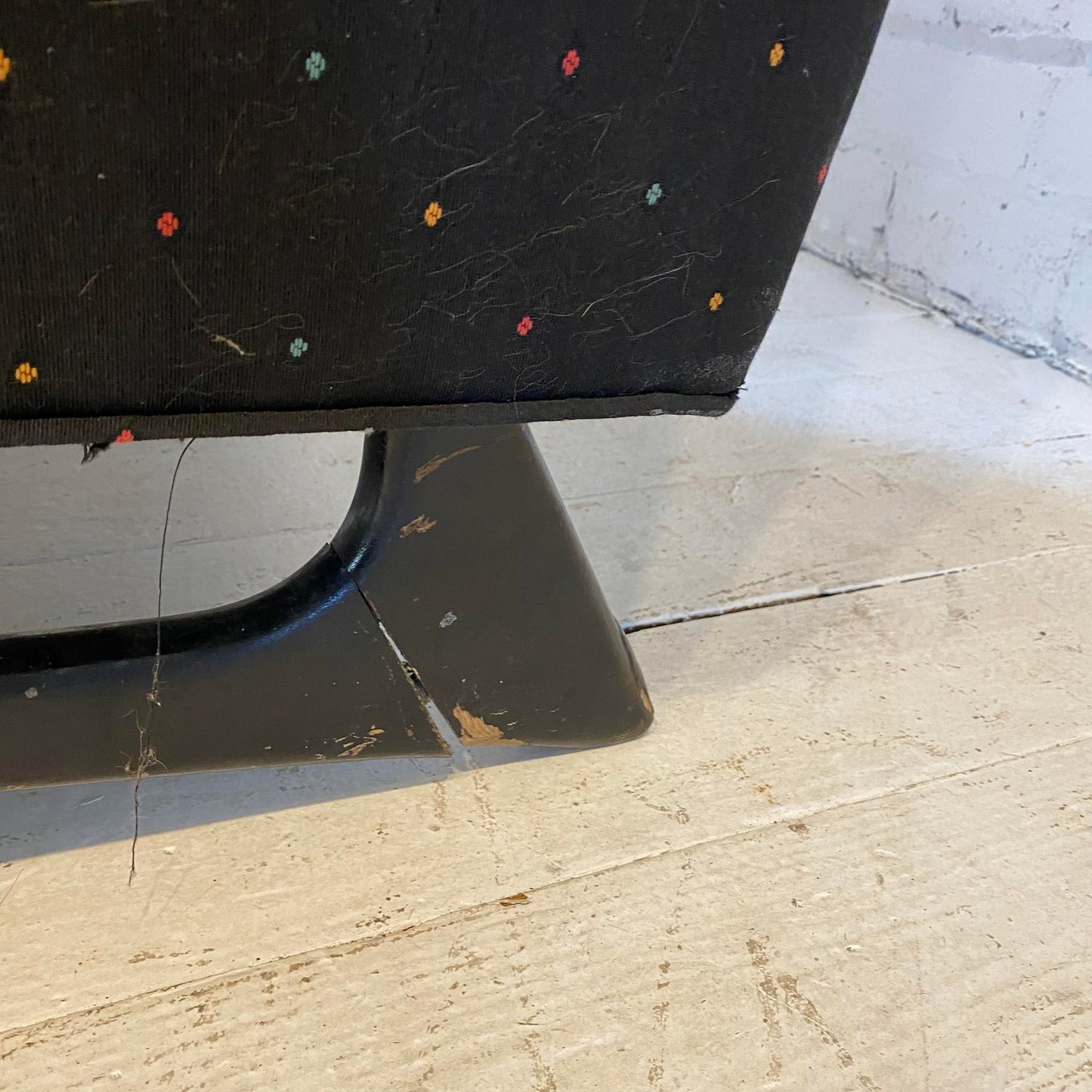 Mid Century Modern Pearsall Style Tall Back Chair