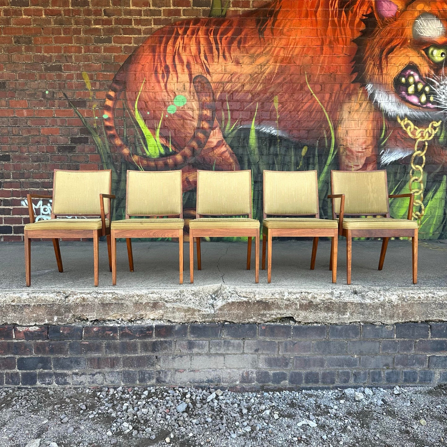 Set of 5 Glenn of California Dining Chairs by Stewart McDougal