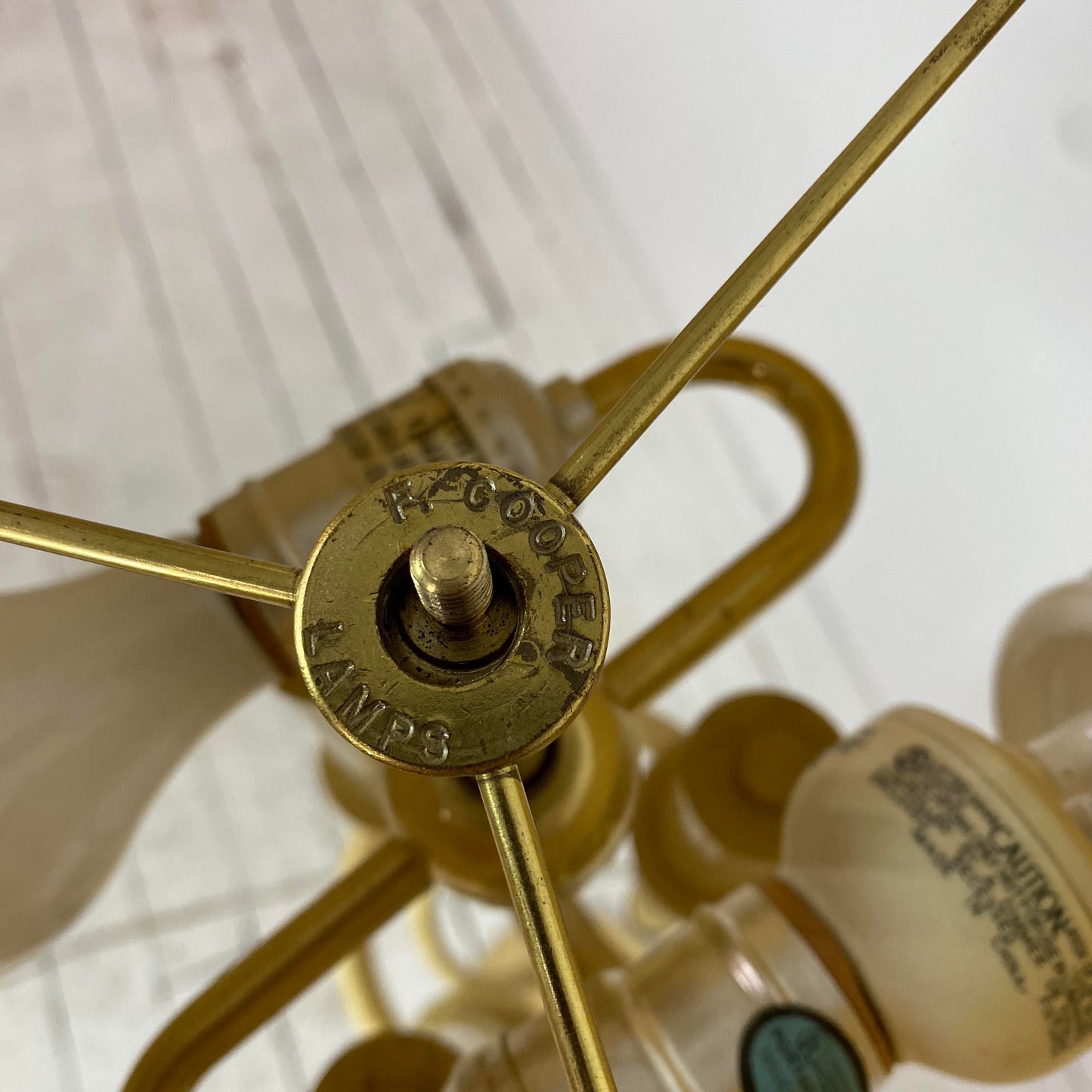 Vintage 1990s Frederick Cooper Floor Lamp