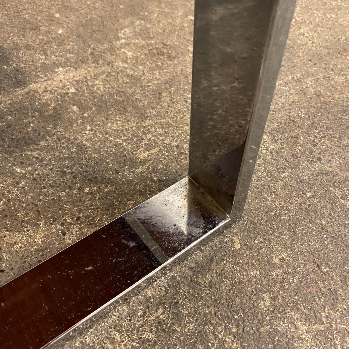 Mid-Century Modern Chrome Base Club Chair