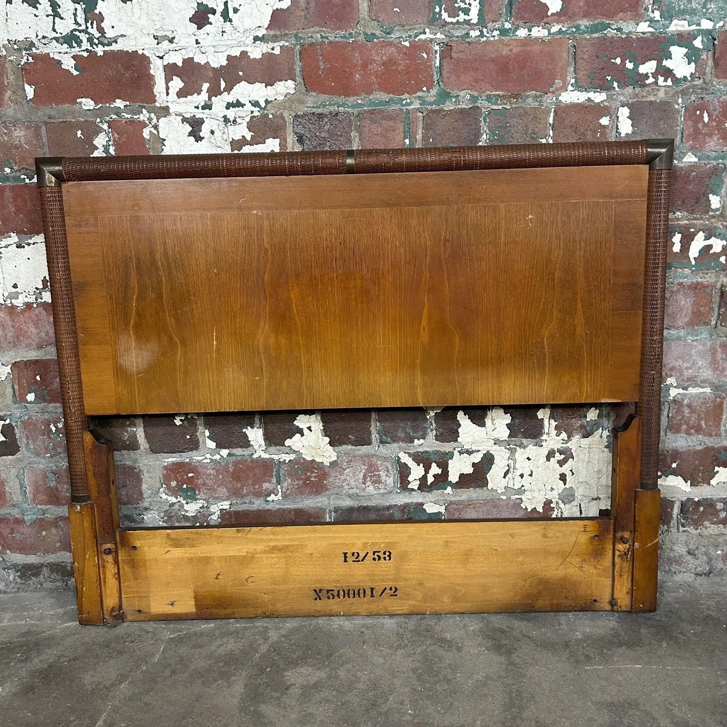 Robsjohn Gibbings for Widdicomb Twin Size Headboard Canning.