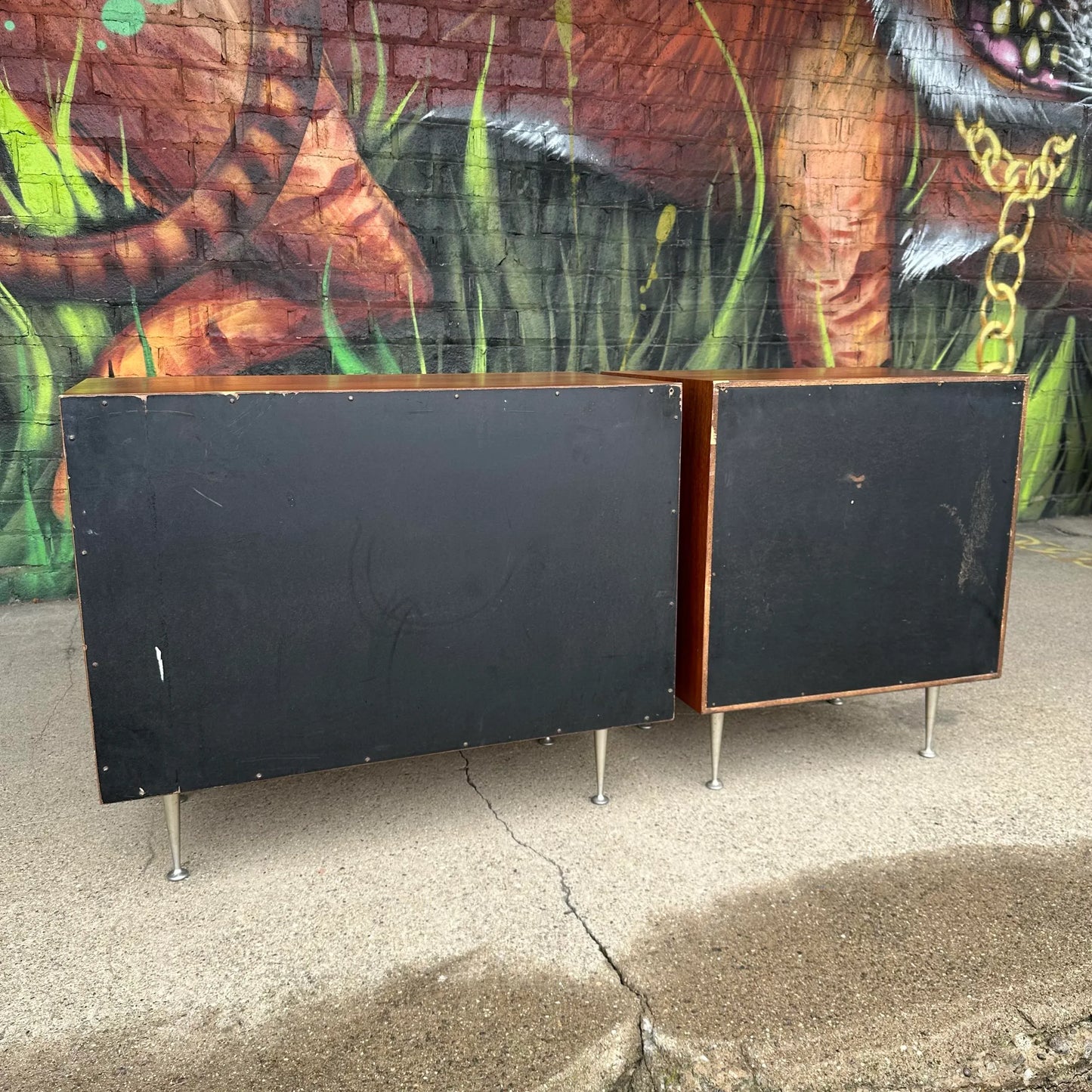 George Nelson for Herman Miller Thin Edge Chests With Vanity