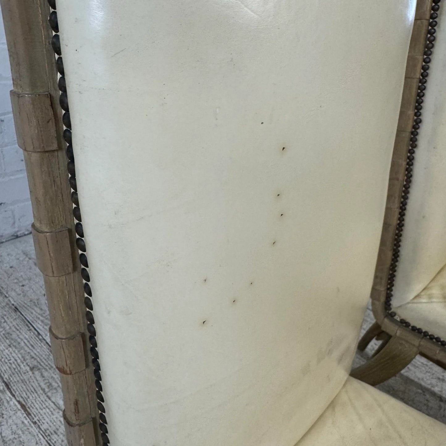 Pair of Harold Schwartz for Romweber Mid Century Oak Dining Side Chairs