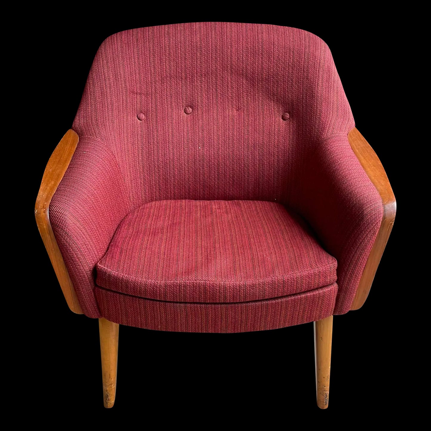 Norwegian Modern Mid Century Teakwood Armchair