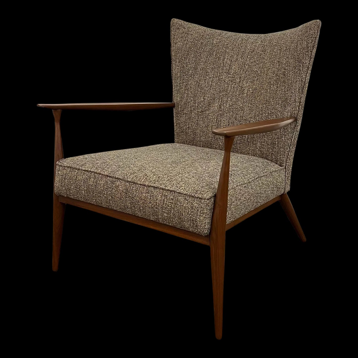 Paul McCobb Lounge Chair Refinished and Reupholstered