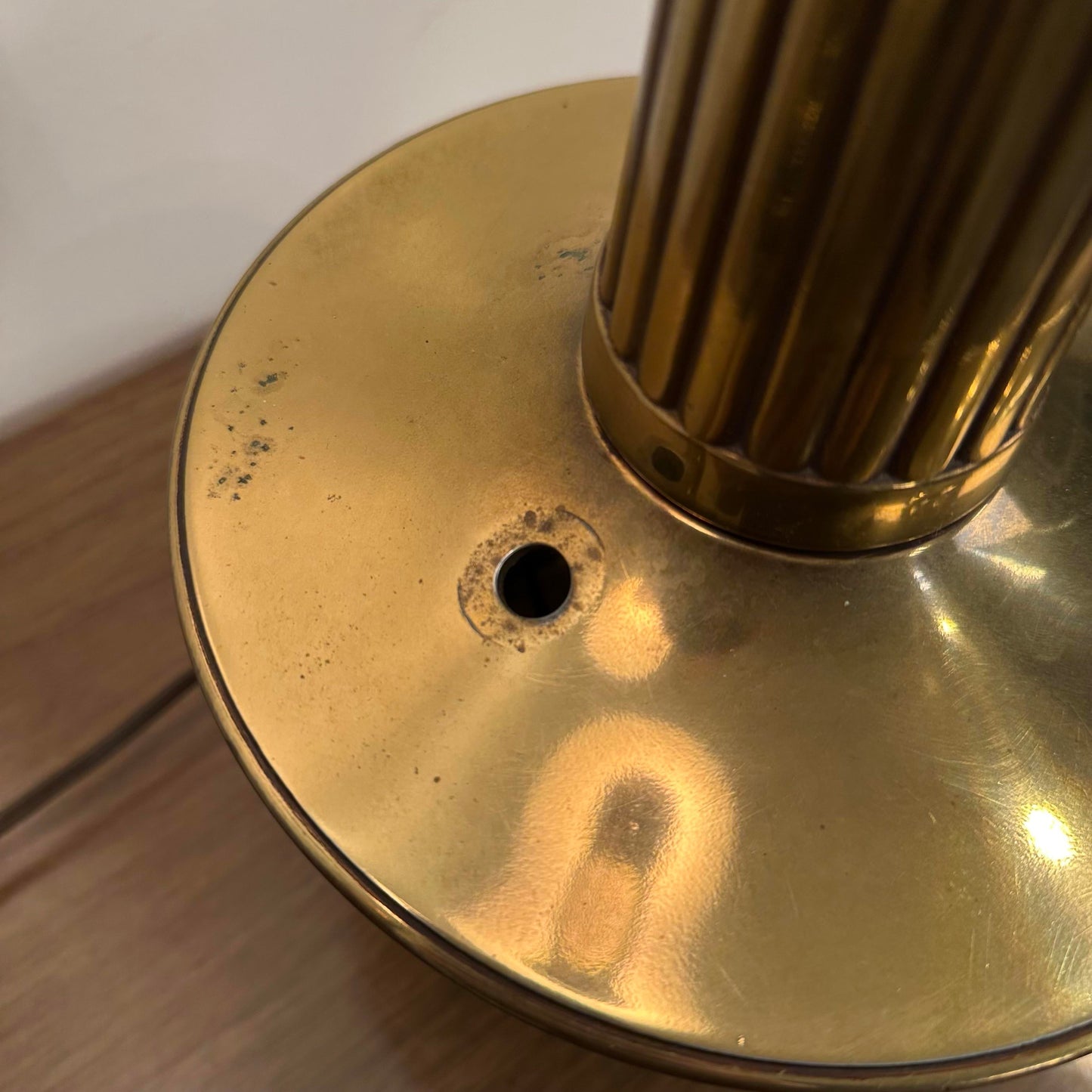 Mid Century Modern Pair of Brass Stiffel Table Lamps