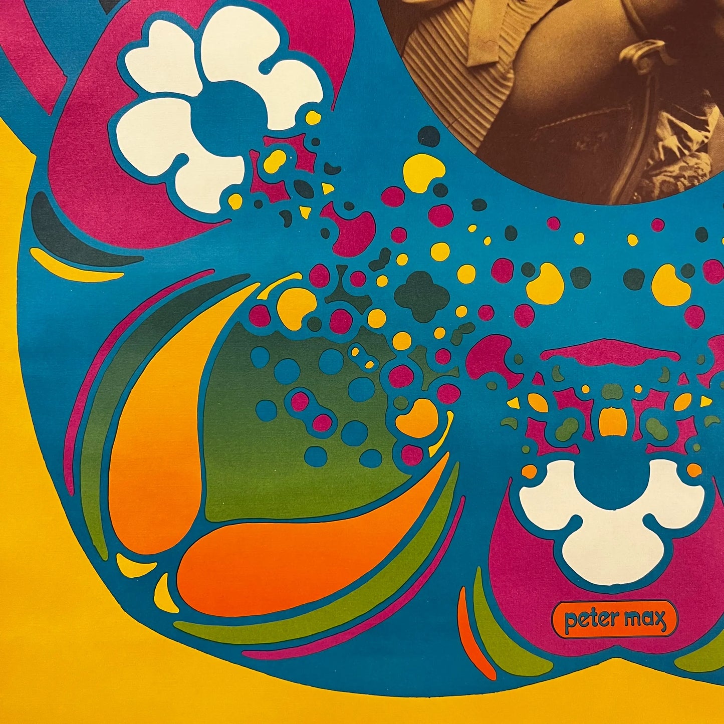 Peter Max “Flapper #5” Lithograph Poster Original