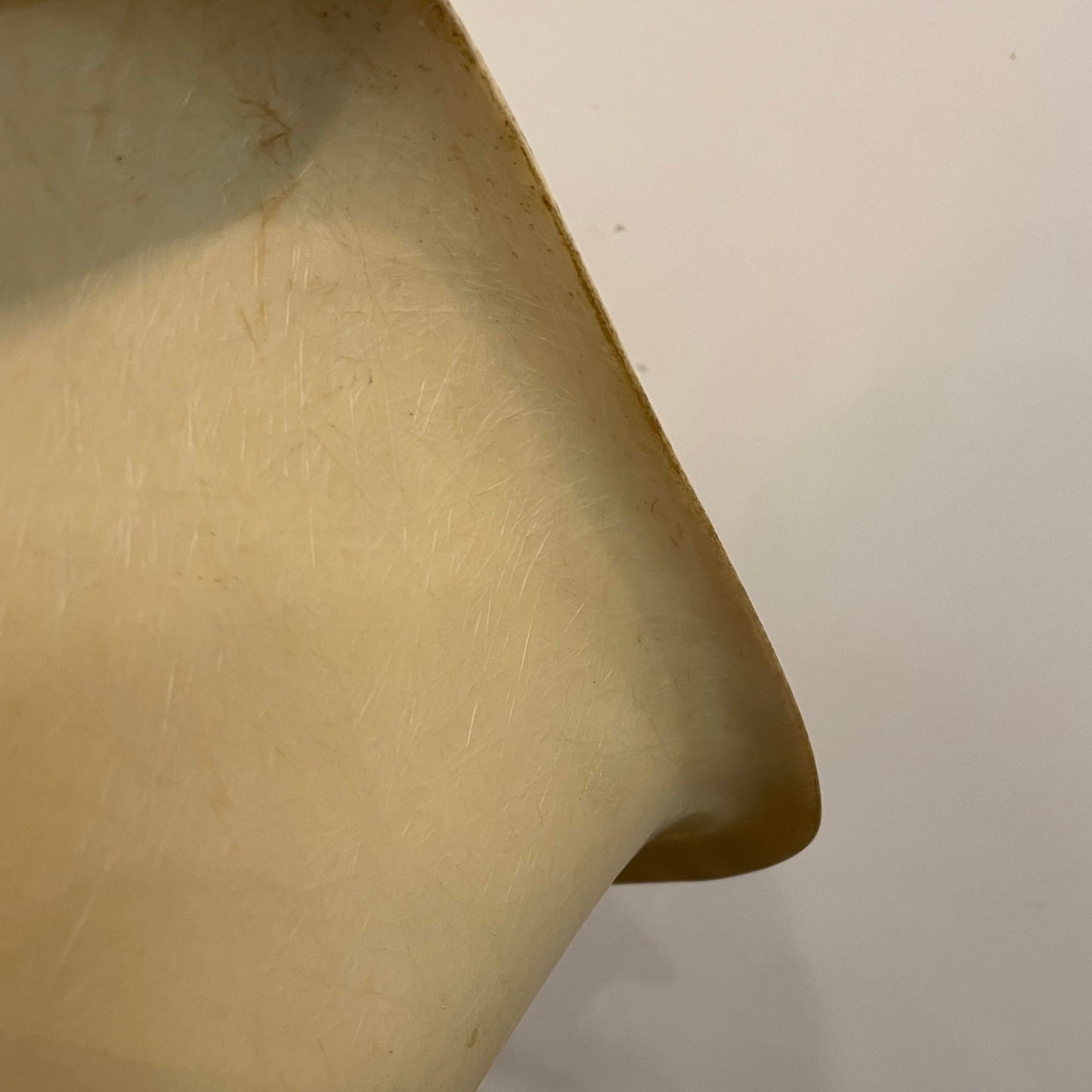 Vintage Mid-Century Modern Eiffel Tower Base Fiberglass Chair