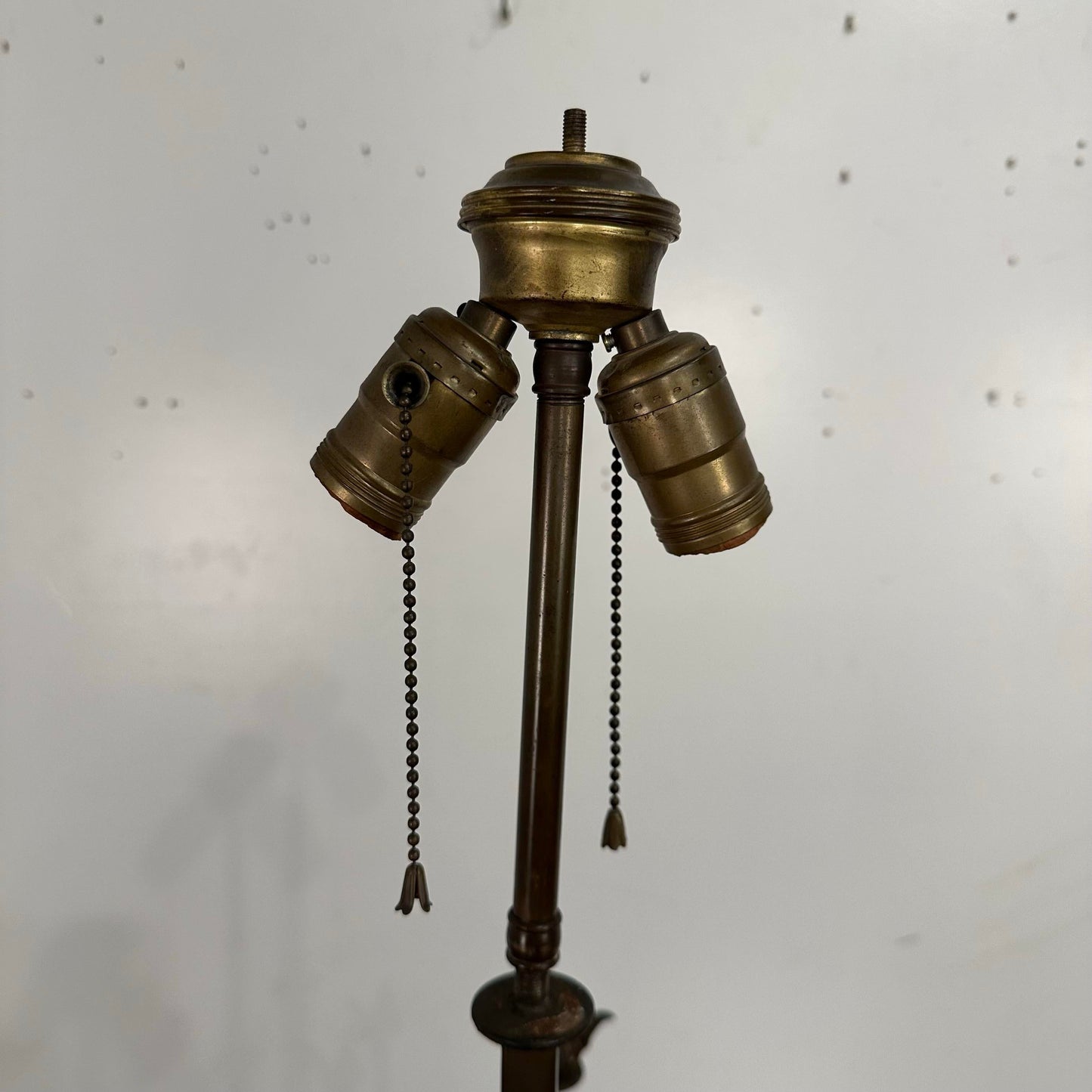 French Art Deco Wrought Iron Floor Lamp