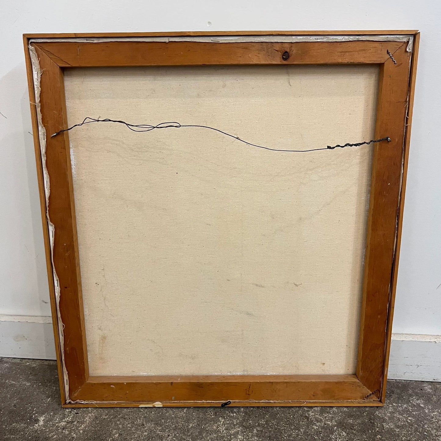 Mid Century Nude Portrait Painting