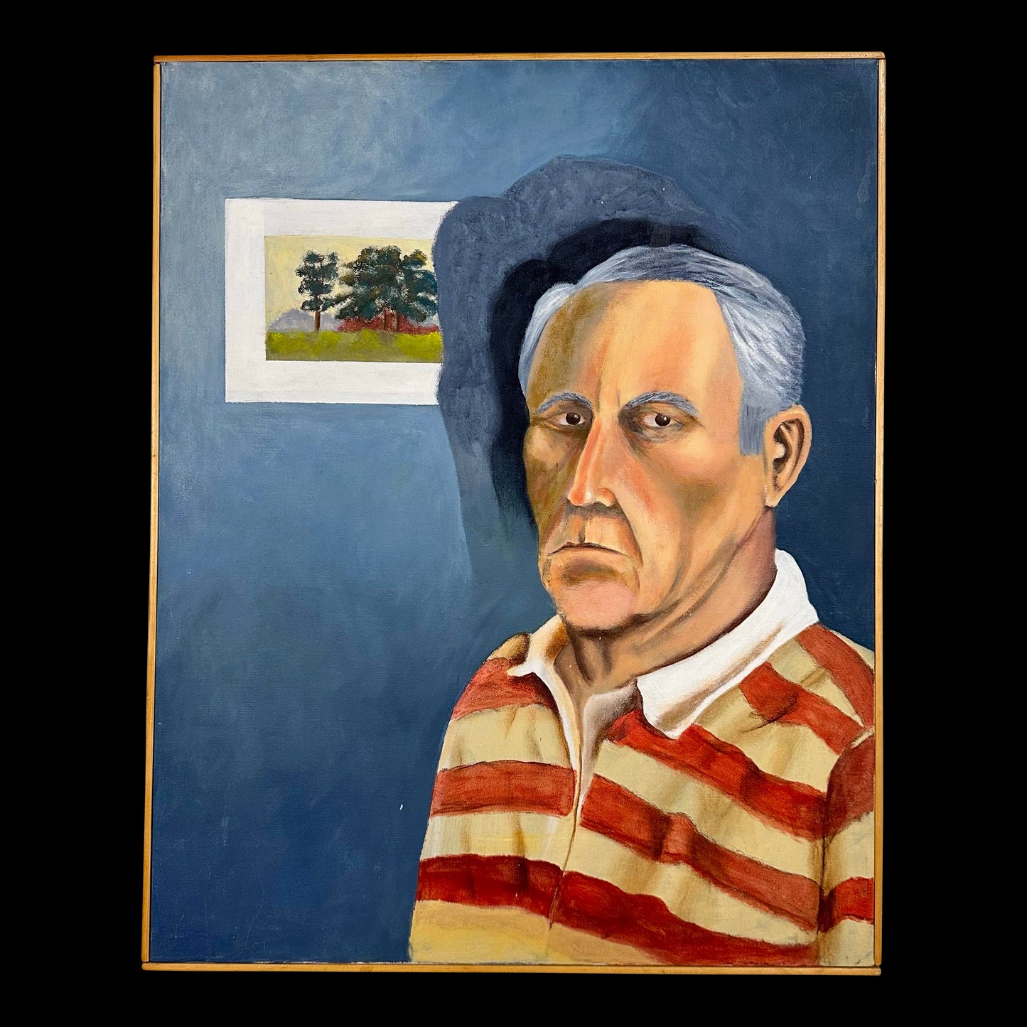 C. Baldanza Self Portrait Painting