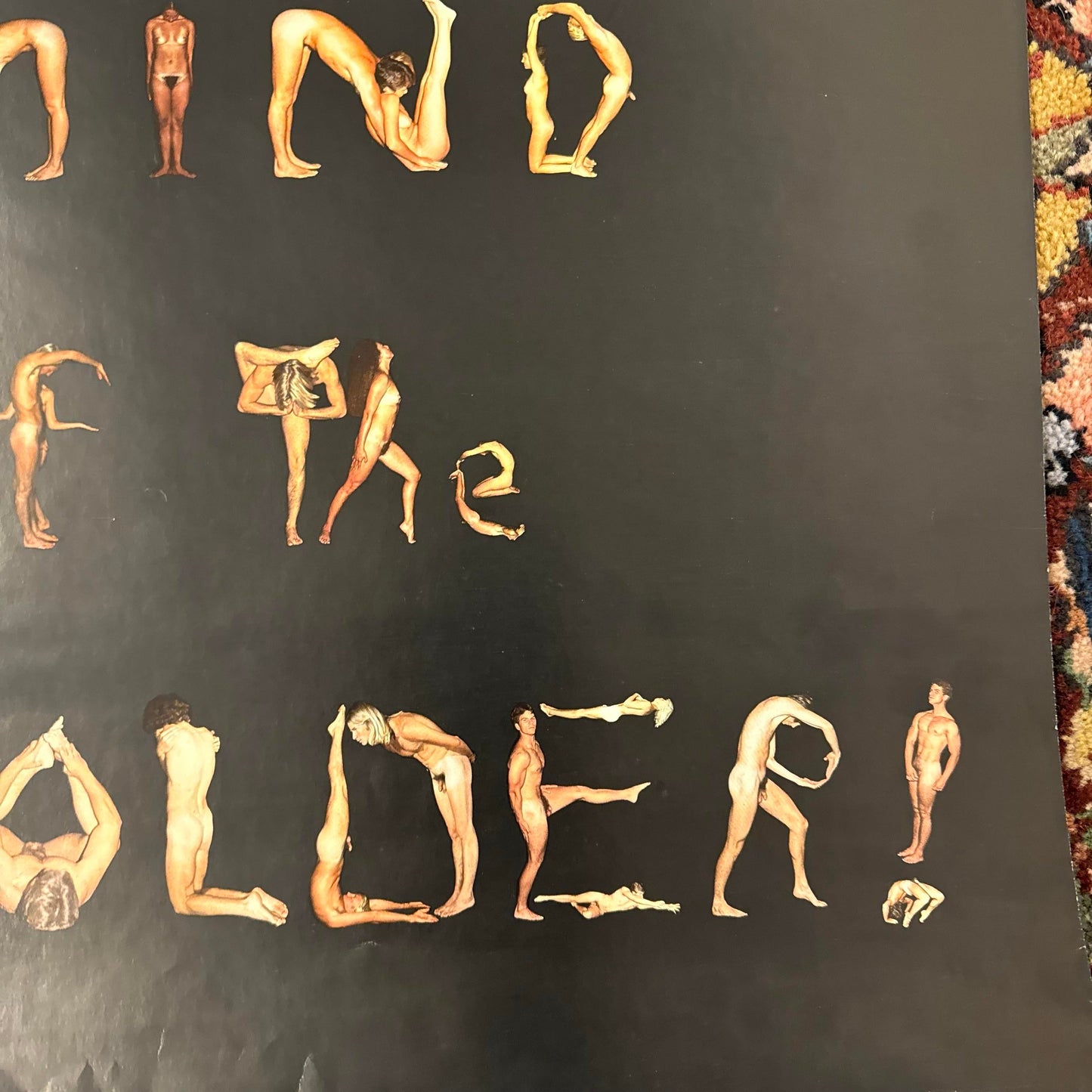 Obscenity Is in the Mind of the Beholder! Signed Poster