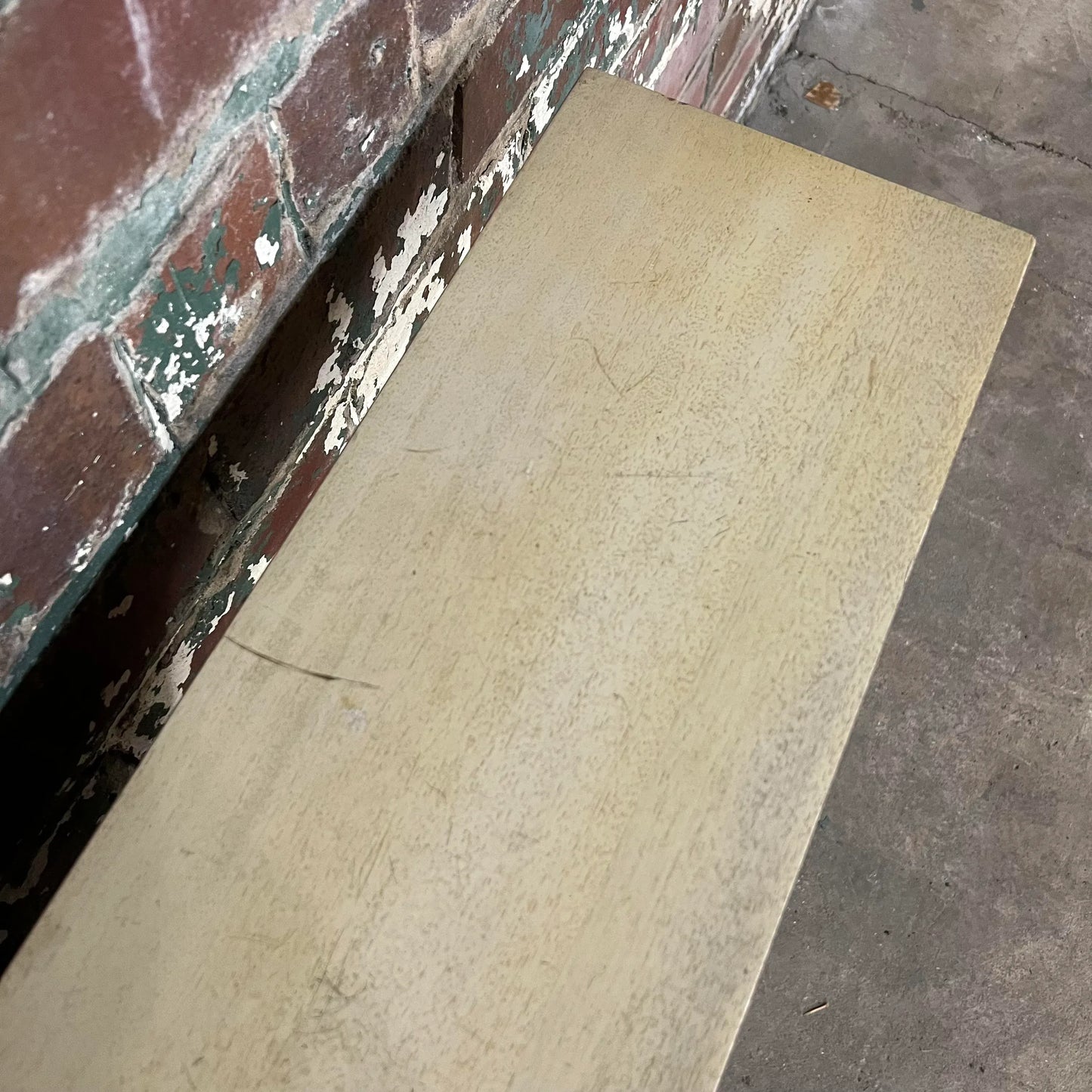 Mid Century Organic Pearsall Style Full Size Headboard Blond Light Wood