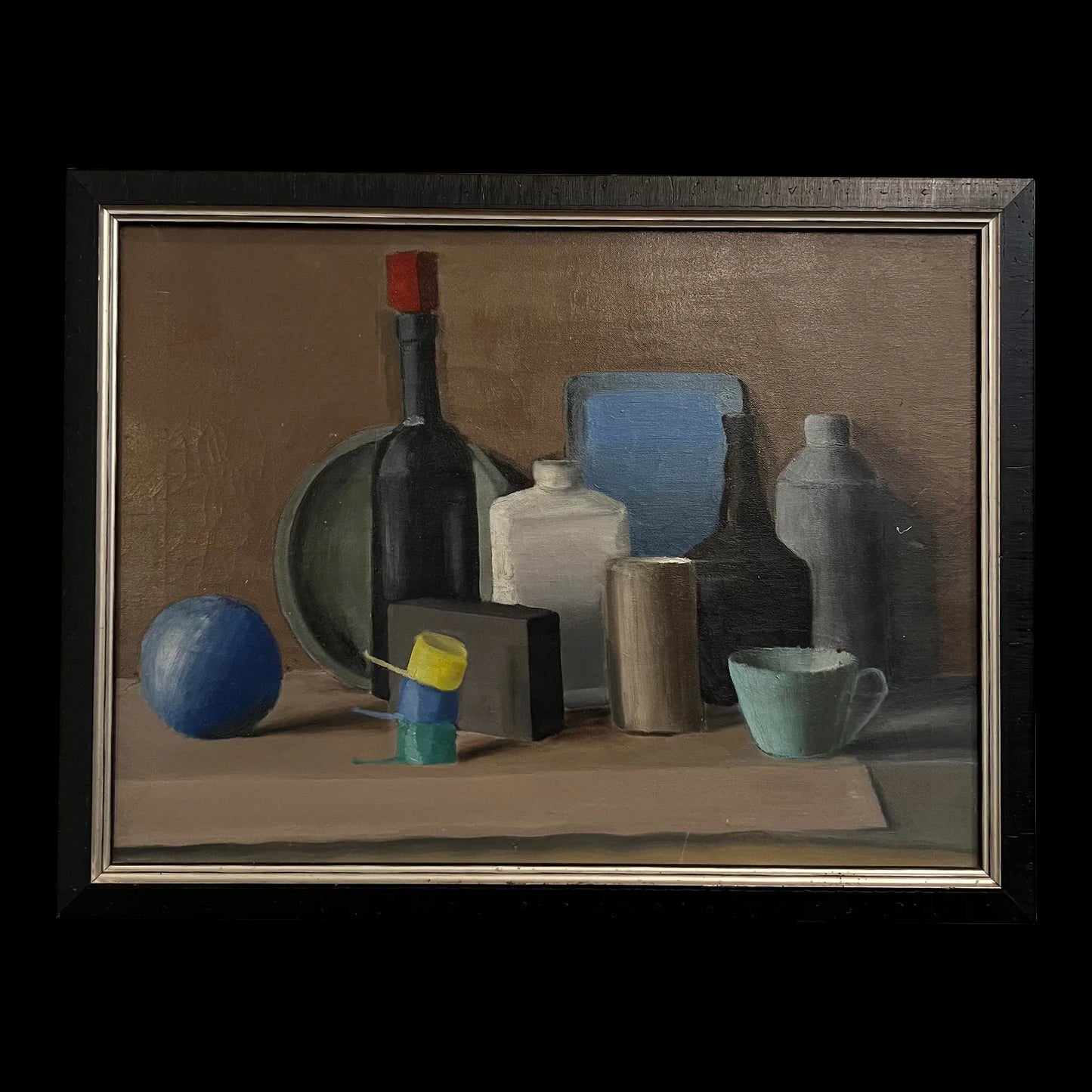 Still Life Oil Painting by David Siegelman Framed