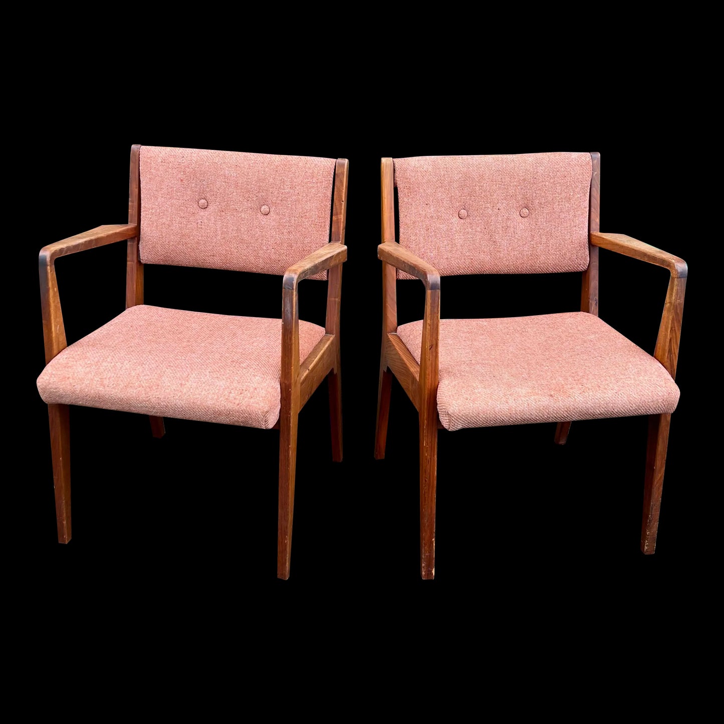 Pair of Jens Risom Arm Chairs