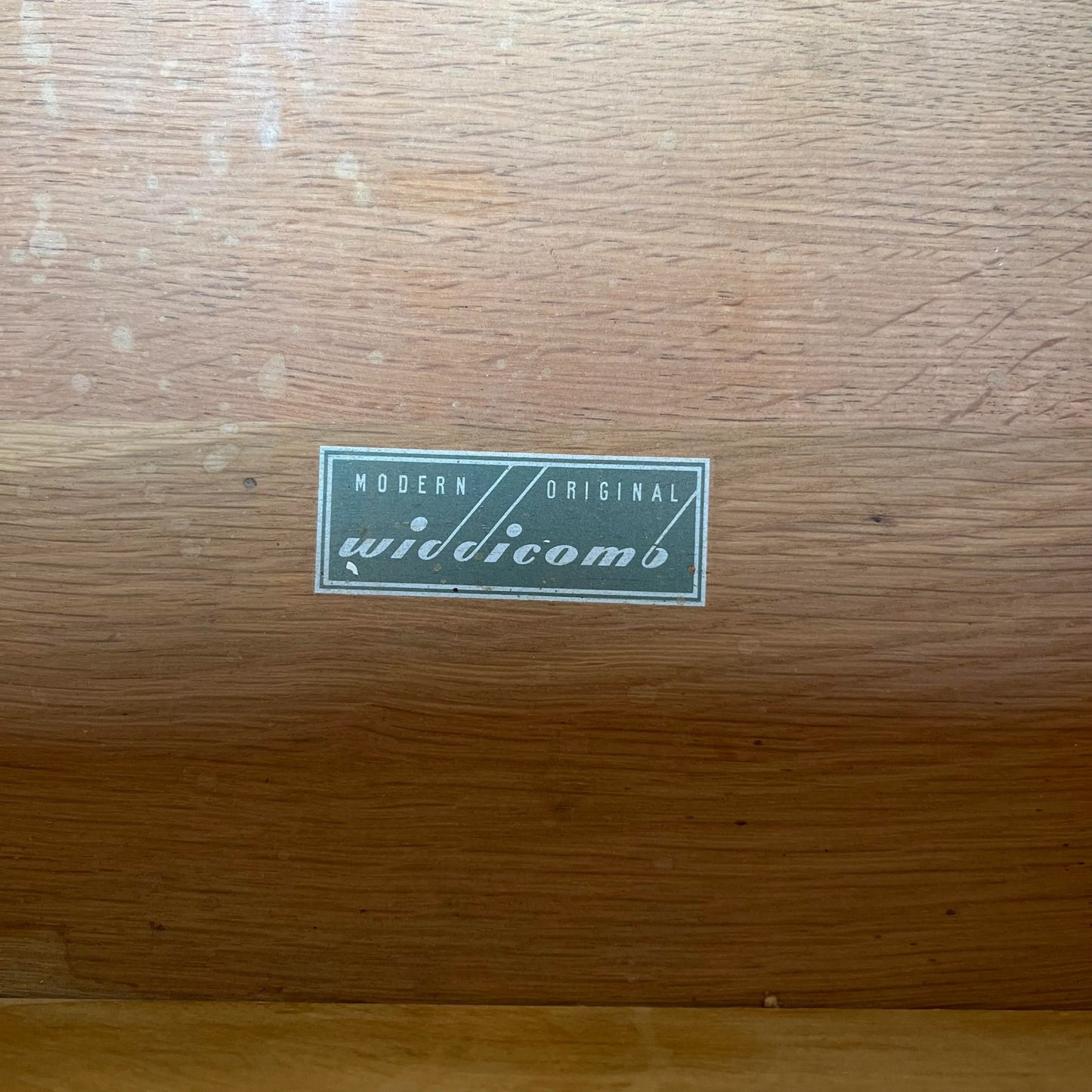 Pair of Widdicomb Night Stands Brass Pulls Gibbings?