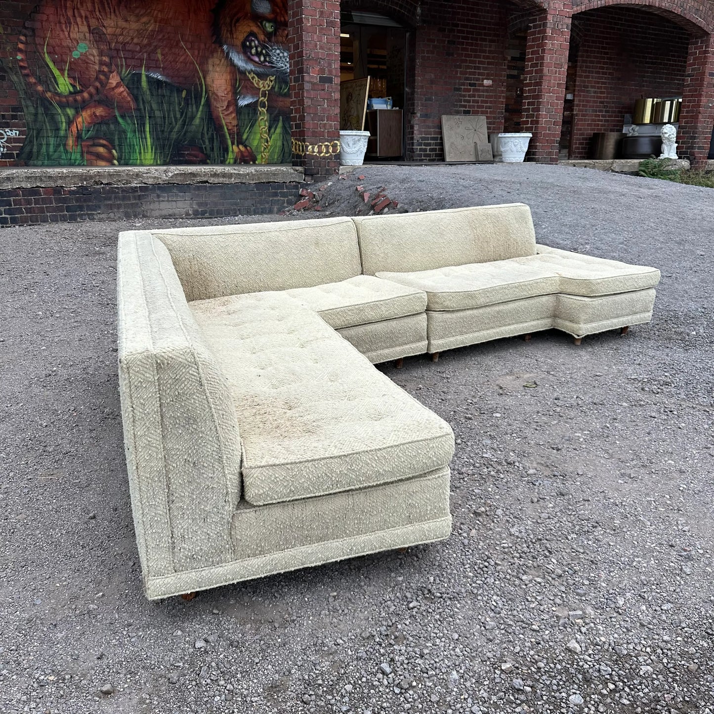 Mid Century Modern Harvey Probber Giant Sectional Sofa