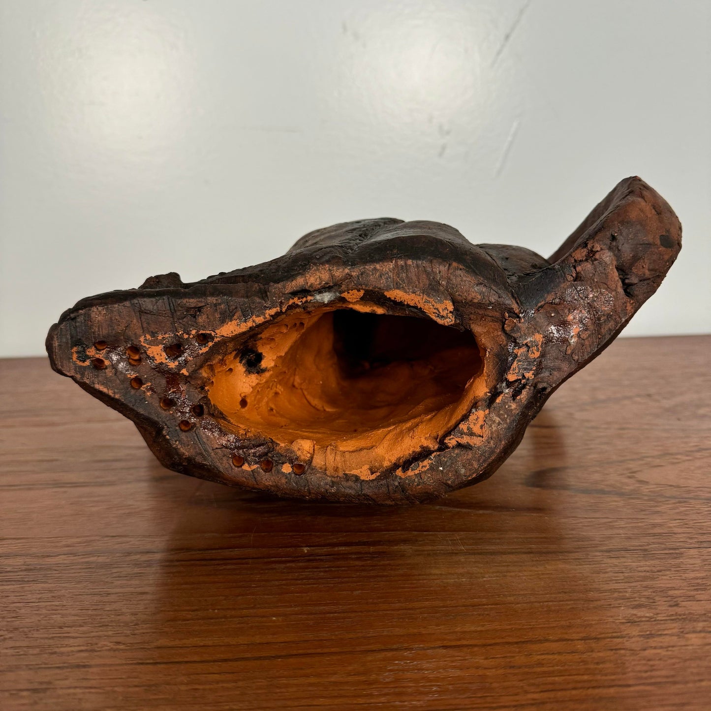 Dane Burr Monkey With Pearl Ceramic Sculpture