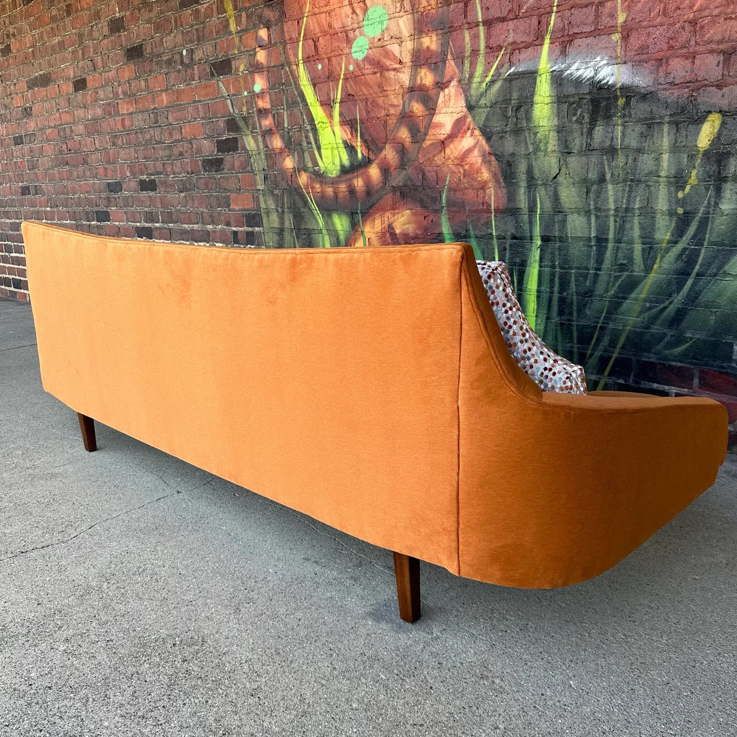 Mid Century Modern Pearsall Style Sofa