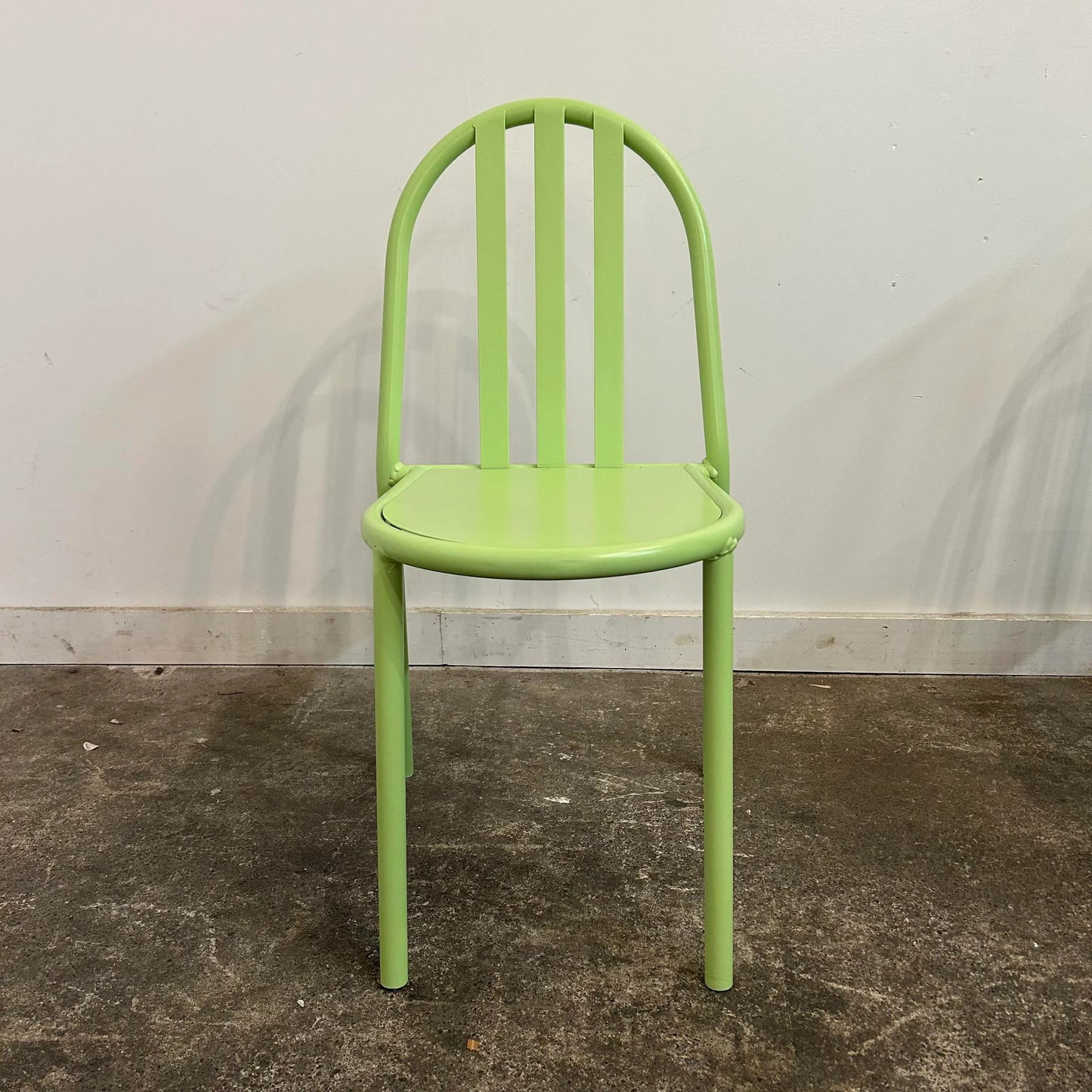 Set of 6 Model 222 Dining Chairs by Robert Mallet-Stevens Older Originals New Powder Coat