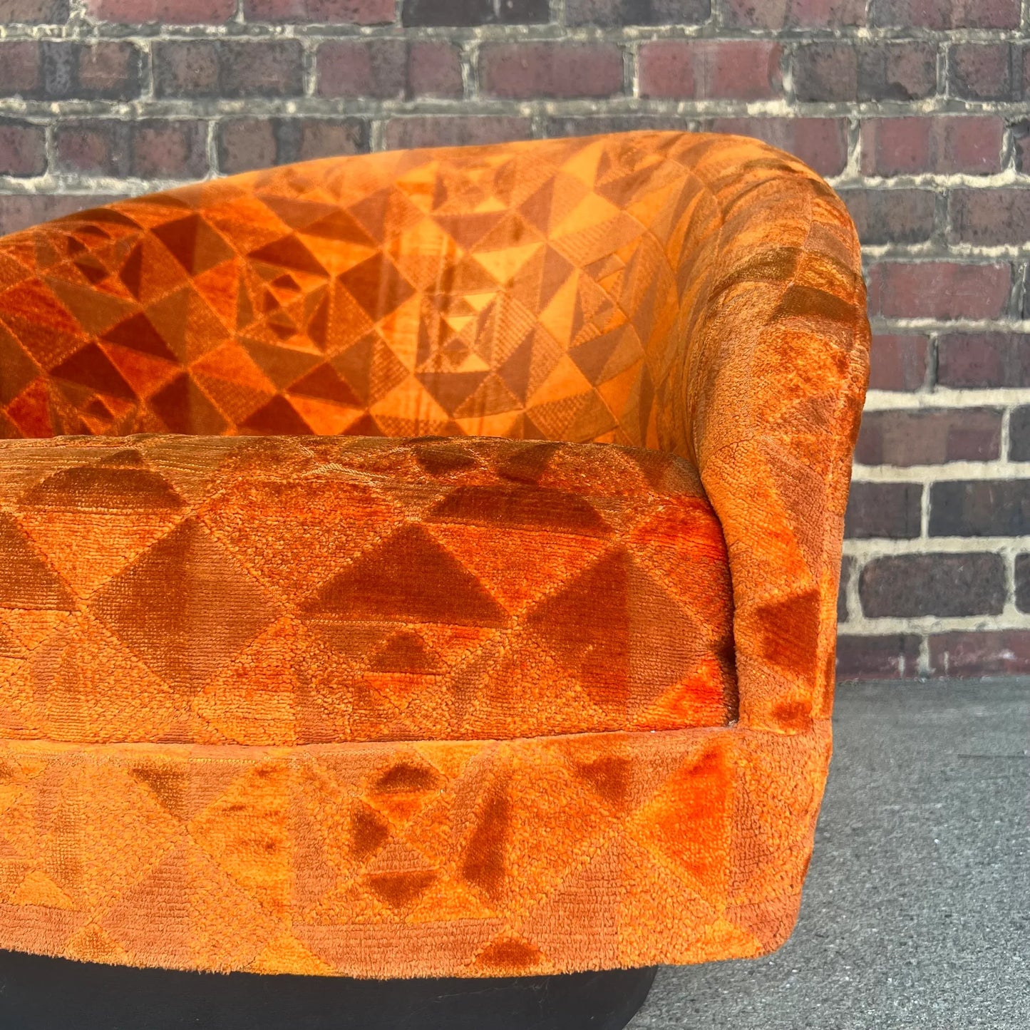 Adrian Pearsall Mid Century Swivel Rock Chair