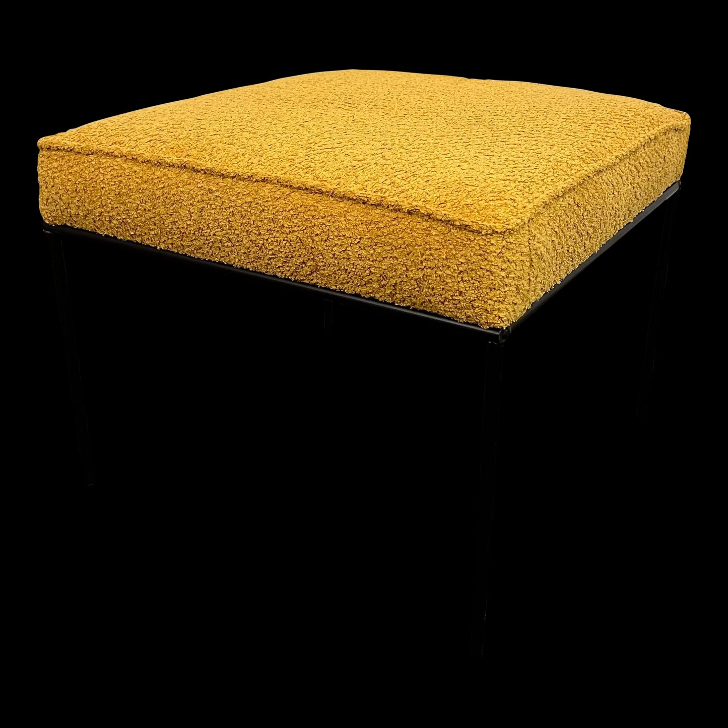 Paul McCobb Style Yellow Ottoman