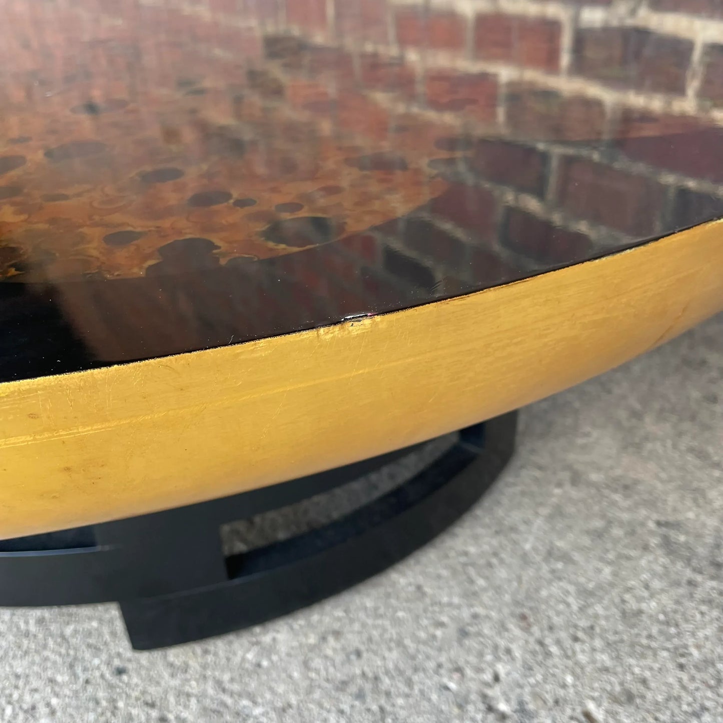 Mid 20th Century Kittinger Furniture Modern Lotus Coffee Table