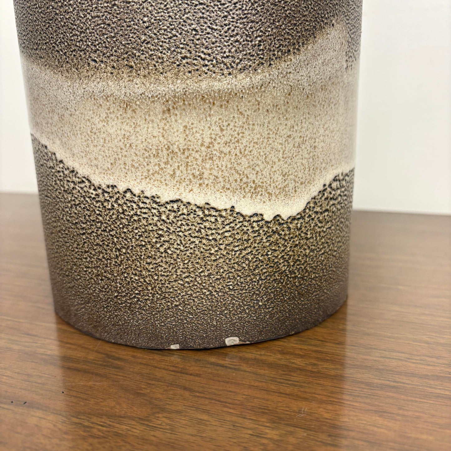Mid Century Modern Ceramic Cylinder Lamp