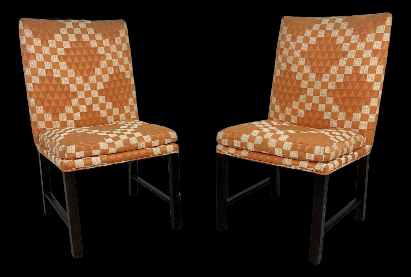 Pair of Paul Evans Dining Chairs for Directional