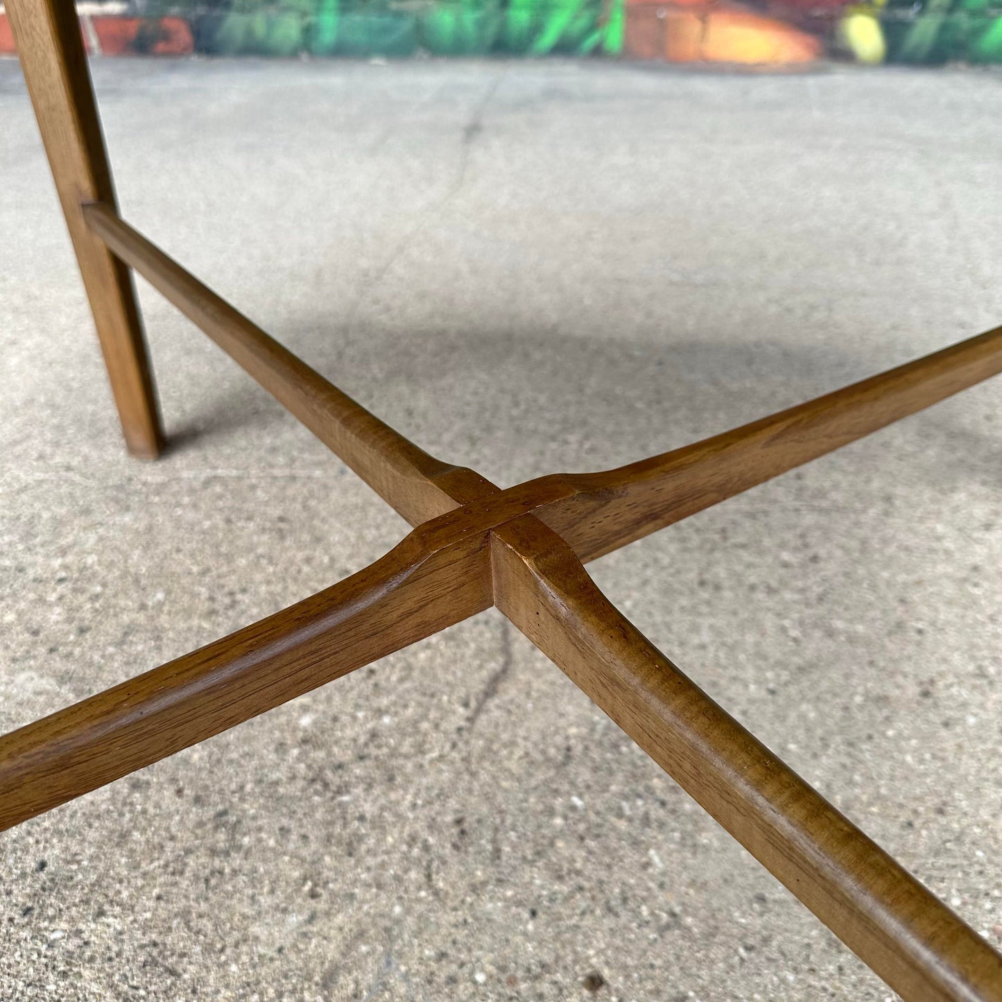 Thomasville End Table Bentwood Legs Gibbings Style