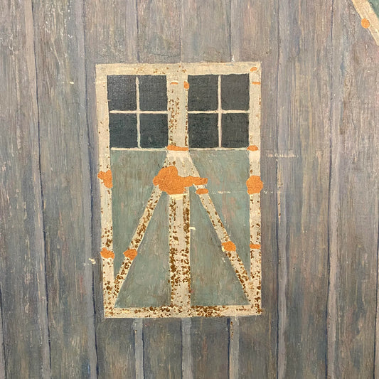 “The Barn” Painting on Panel by Kenneth Evett Kraushaar Gallery Ny