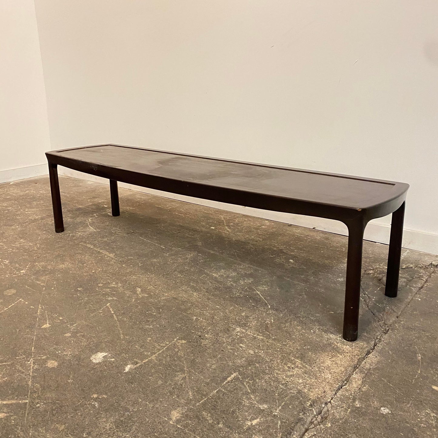 Dunbar Mid-Century Modern Long Coffee Table