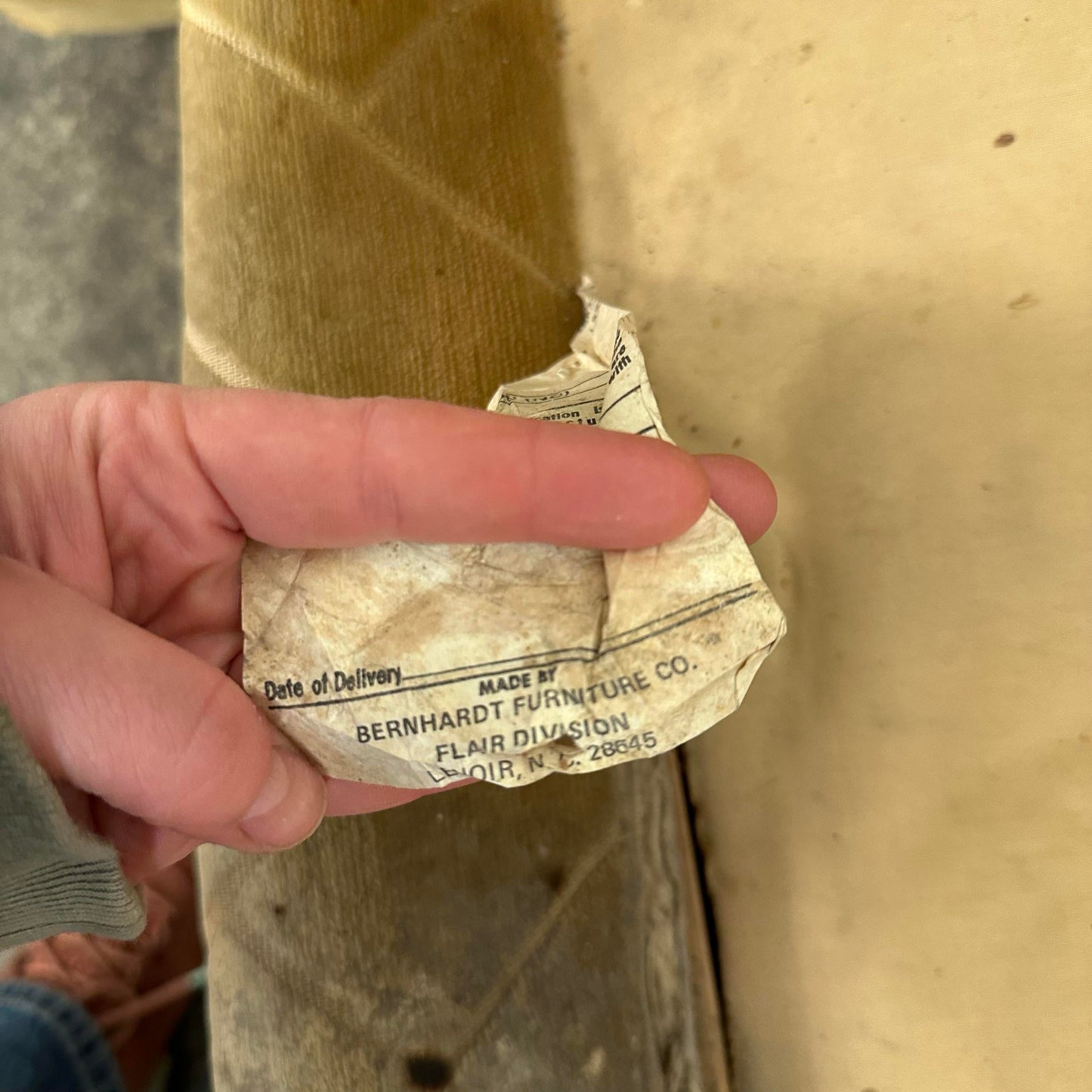 Mid Century Modern Berhardt Flair Lounge Chair