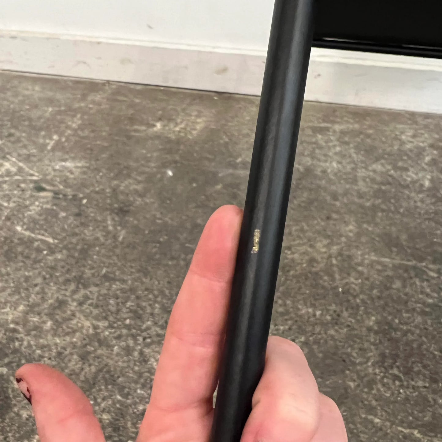 Paul McCobb Style Green Leatherette Ottoman