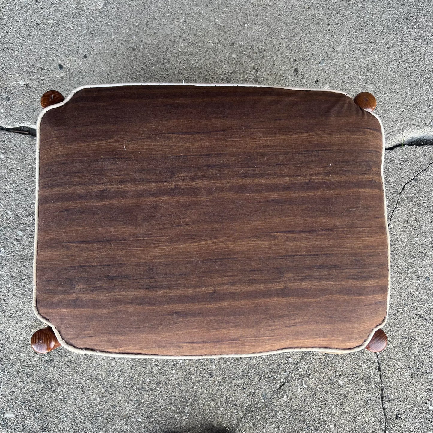 Danish Recliner With Ottoman