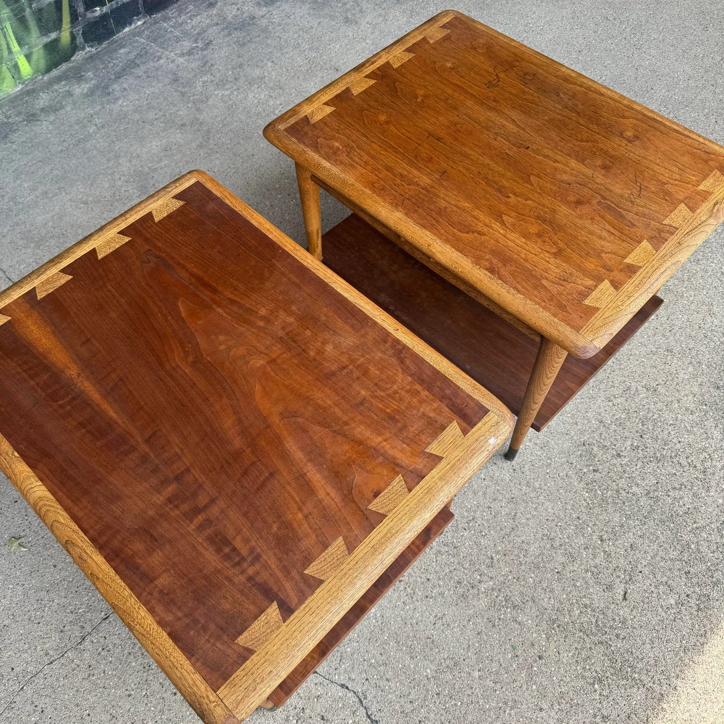 Lane Acclaim Pair of End Tables Mid Century Modern