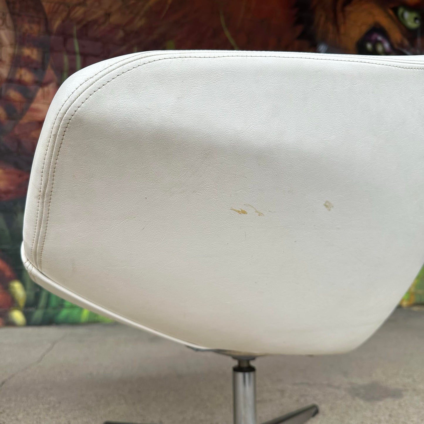 Pair of Mid-Century Modern Overman Swivel Chairs