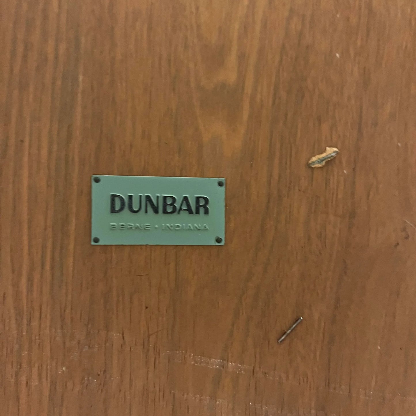 Dunbar Side Table Leather Wrapped Feet