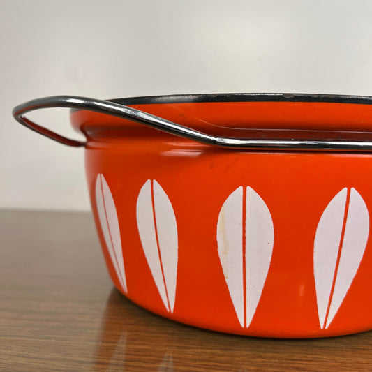 Catherine Holm Enamel “Lotus” Lidded Dutch Oven